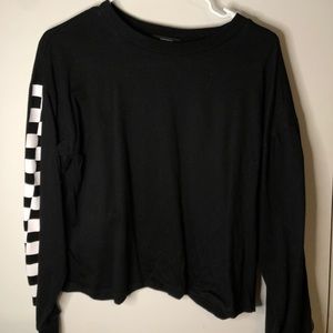 Forever 21 Long-sleeve cropped tee